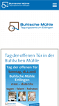 Mobile Screenshot of buhlsche-muehle.de